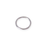 licht zilver gekleurde ringetjes dun 6 mm