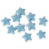 lichtblauwe sterretjes kralen