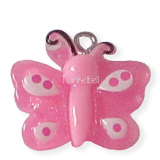donker roze vlinder bedel