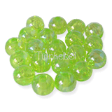 doorzichtig groene ronde kralen 6 mm